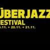 Schriftzug des Überjazz Festivals 2026 mit den Daten 19.11., 20.11. und 21.11.