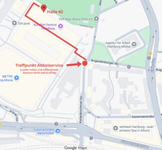 Kaltenkircher Platz Lageplan Halle42